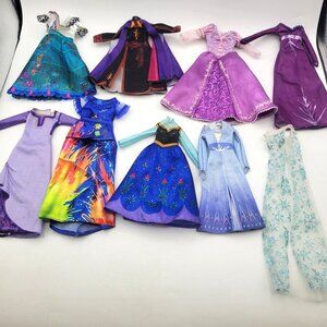 Disney Princess Doll Clothes (for Barbie sized Dolls) Lot
